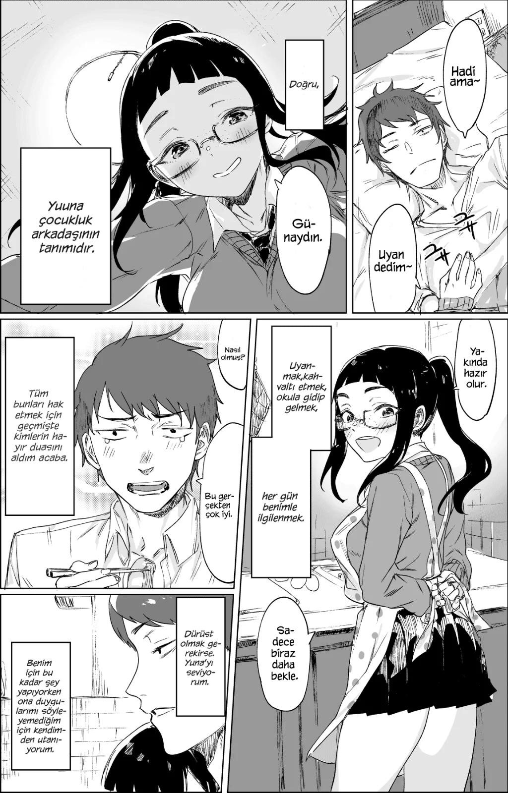 Confessing To My Childhood Friend Who Is Worried She’s Plain - Bölüm 1 - Sayfa 3