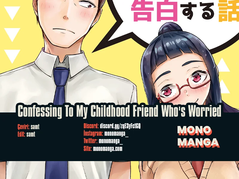 Confessing To My Childhood Friend Who Is Worried She’s Plain - Bölüm 2 - Sayfa 1