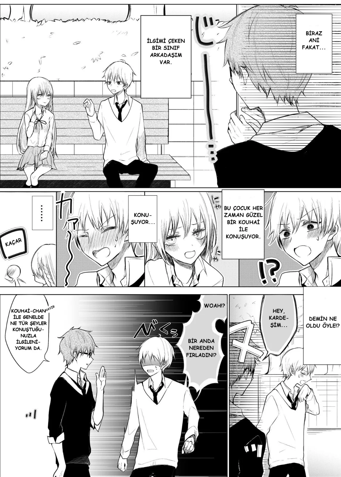 Ichizu de Bitch na Kouhai - Bölüm 12 - Sayfa 1