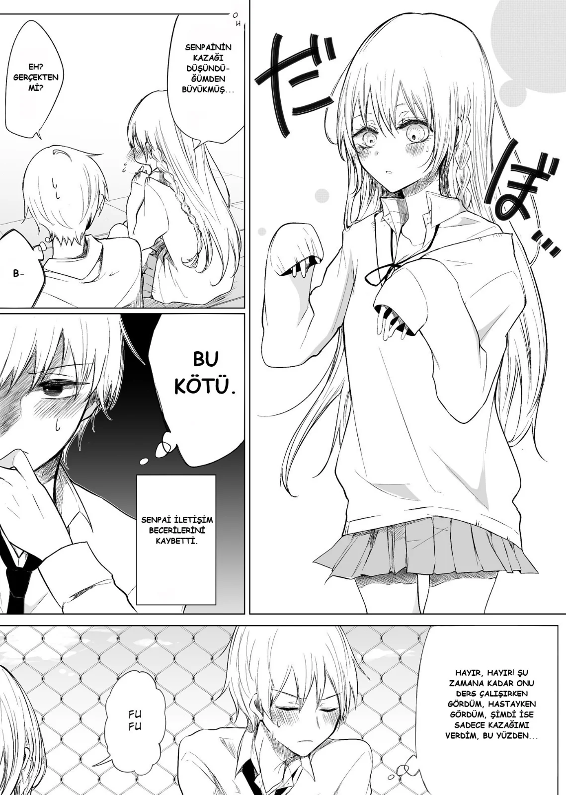 Ichizu de Bitch na Kouhai - Bölüm 15 - Sayfa 3