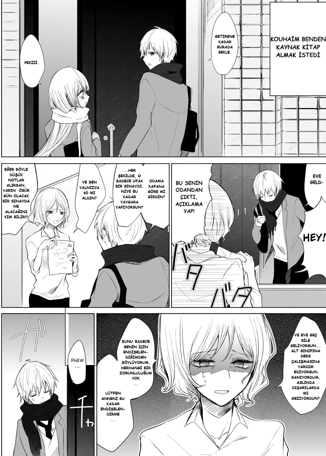 Ichizu de Bitch na Kouhai - Bölüm 16.1 - Sayfa 1
