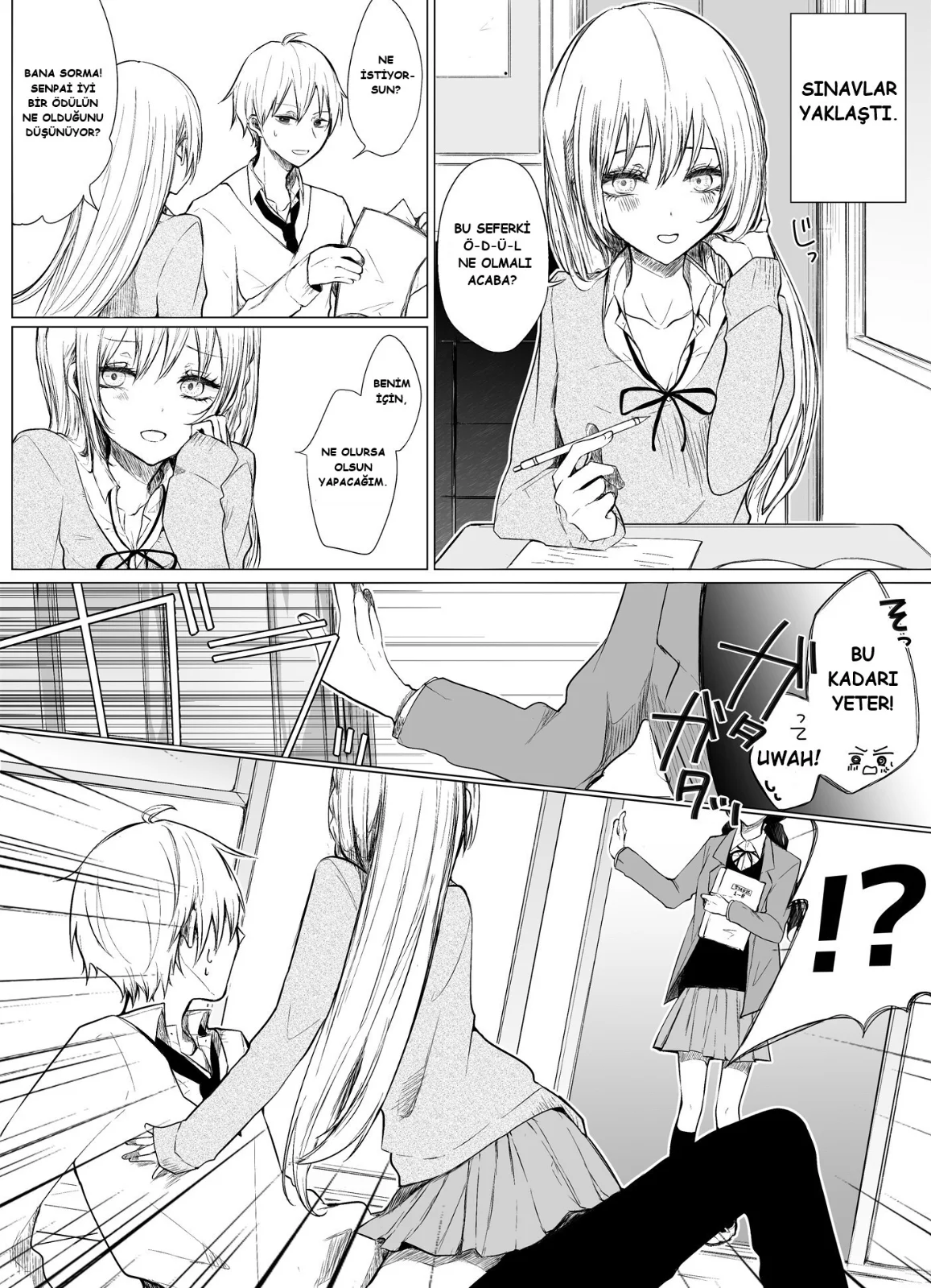 Ichizu de Bitch na Kouhai - Bölüm 20.1 - Sayfa 1