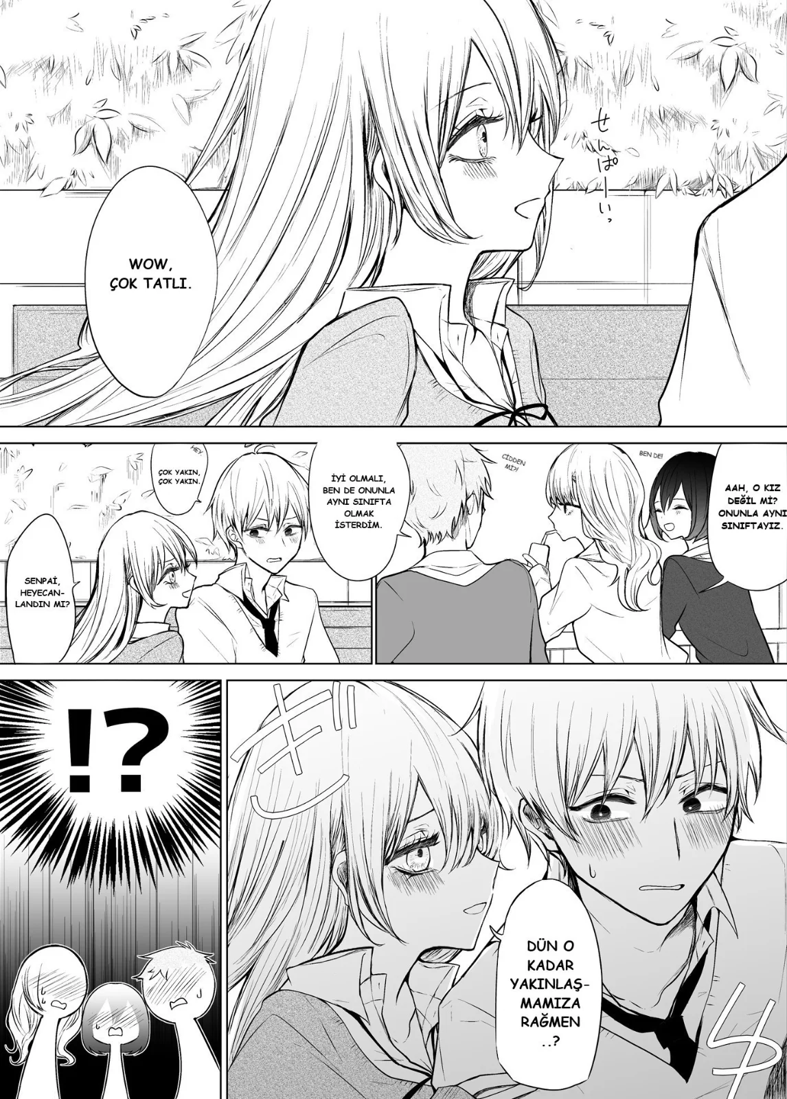 Ichizu de Bitch na Kouhai - Bölüm 20.3 - Sayfa 1