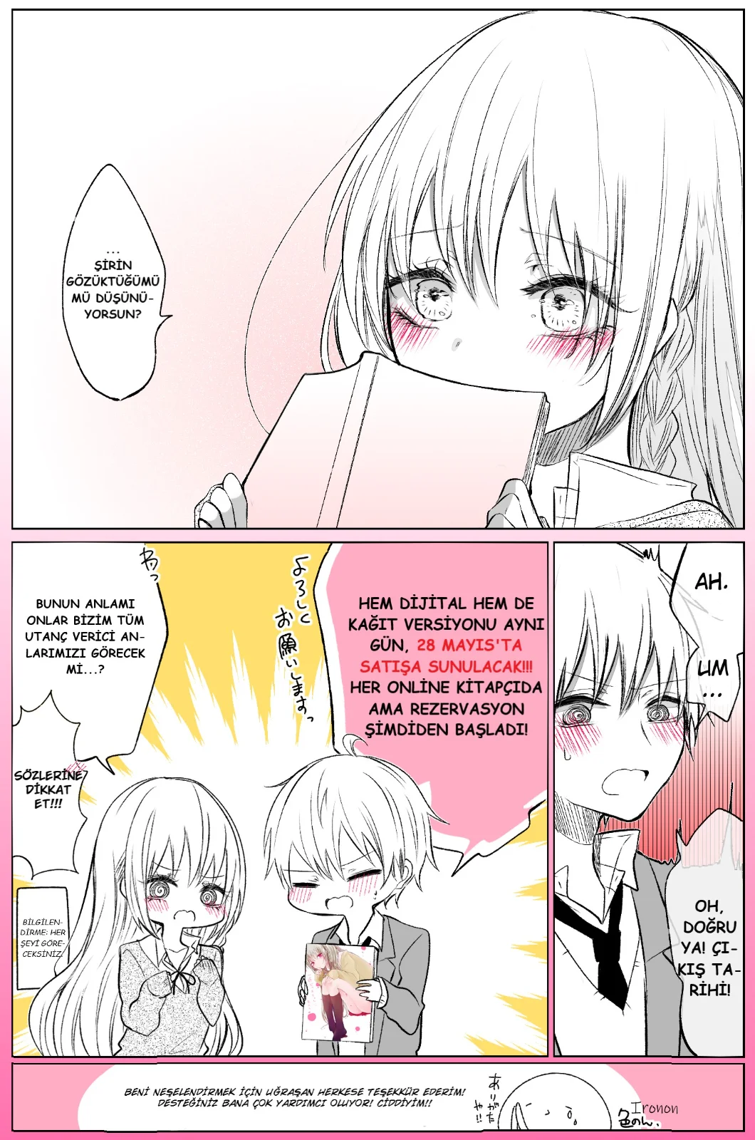 Ichizu de Bitch na Kouhai - Bölüm 29.5 - Sayfa 3