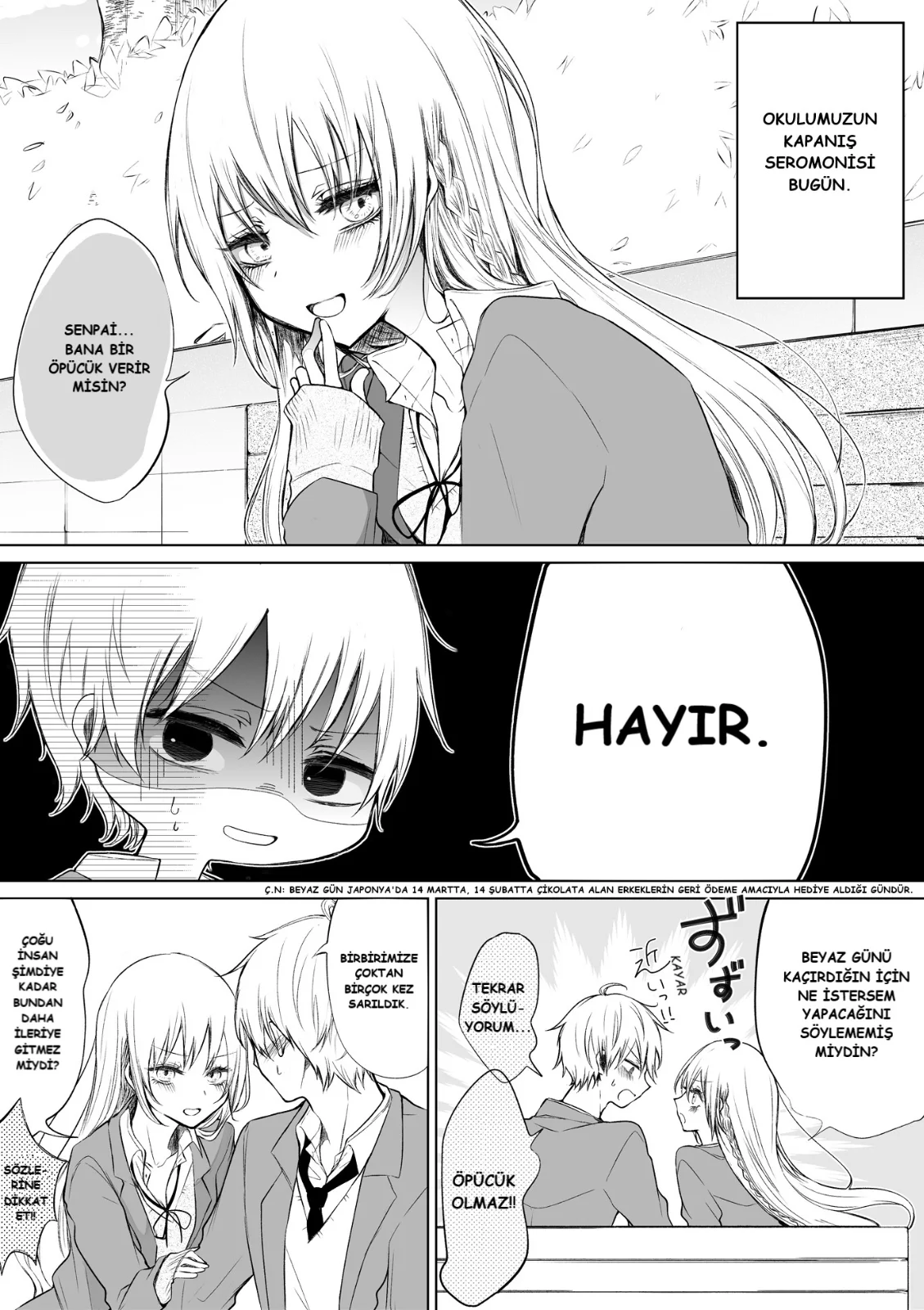 Ichizu de Bitch na Kouhai - Bölüm 29 - Sayfa 1