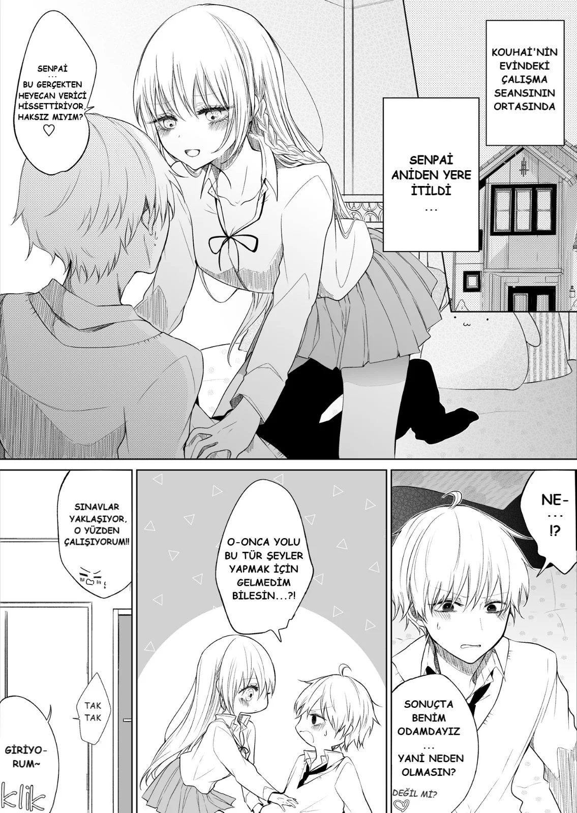 Ichizu de Bitch na Kouhai - Bölüm 31 - Sayfa 1