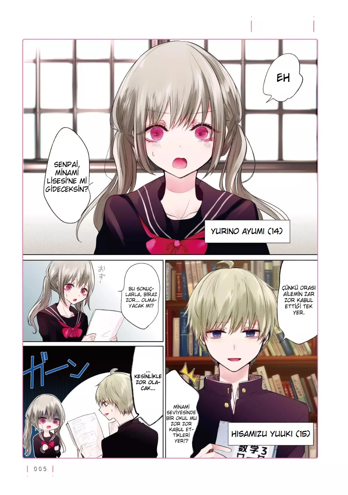 Ichizu de Bitch na Kouhai - Bölüm 37.5 - Sayfa 1