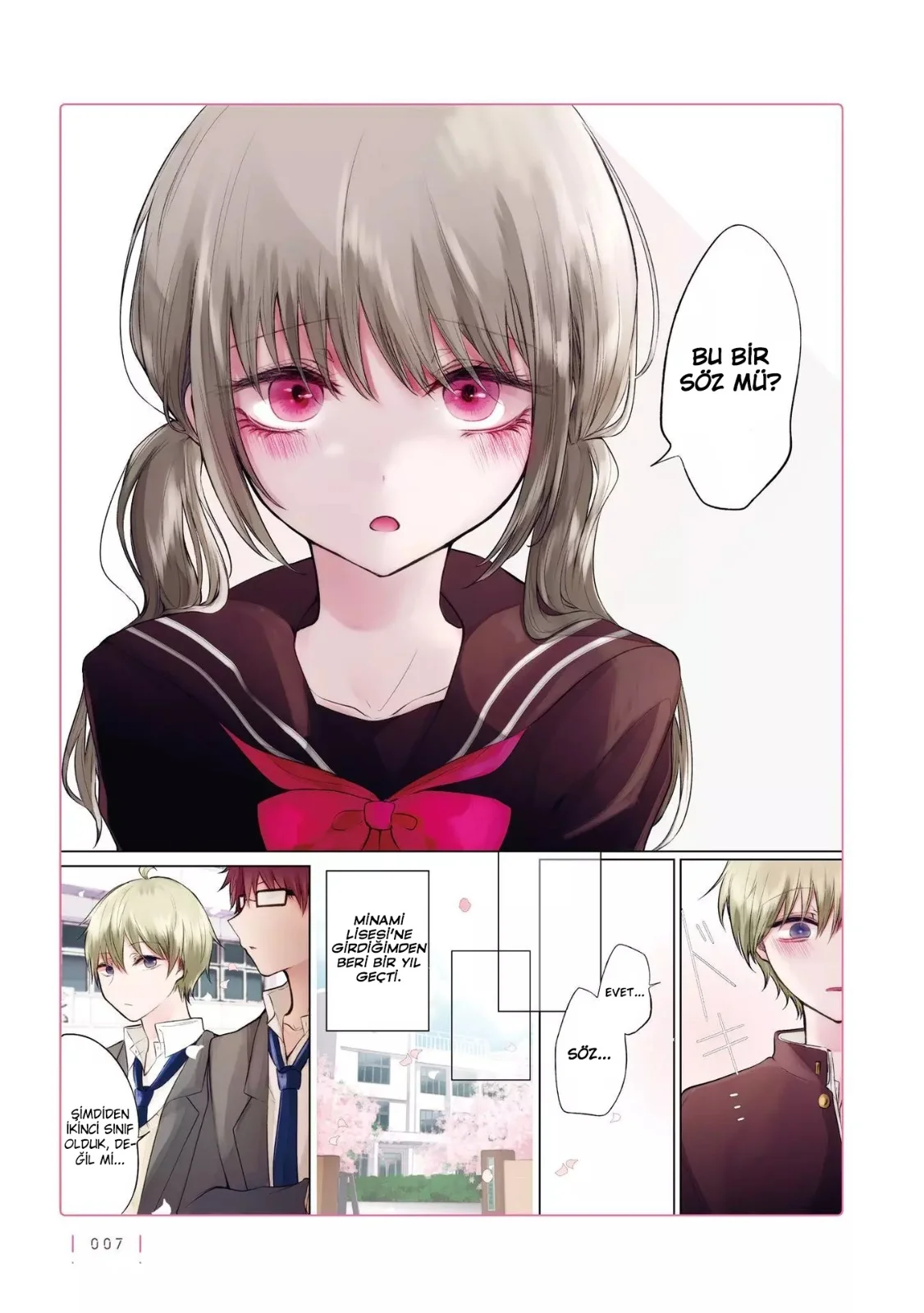 Ichizu de Bitch na Kouhai - Bölüm 37.5 - Sayfa 3