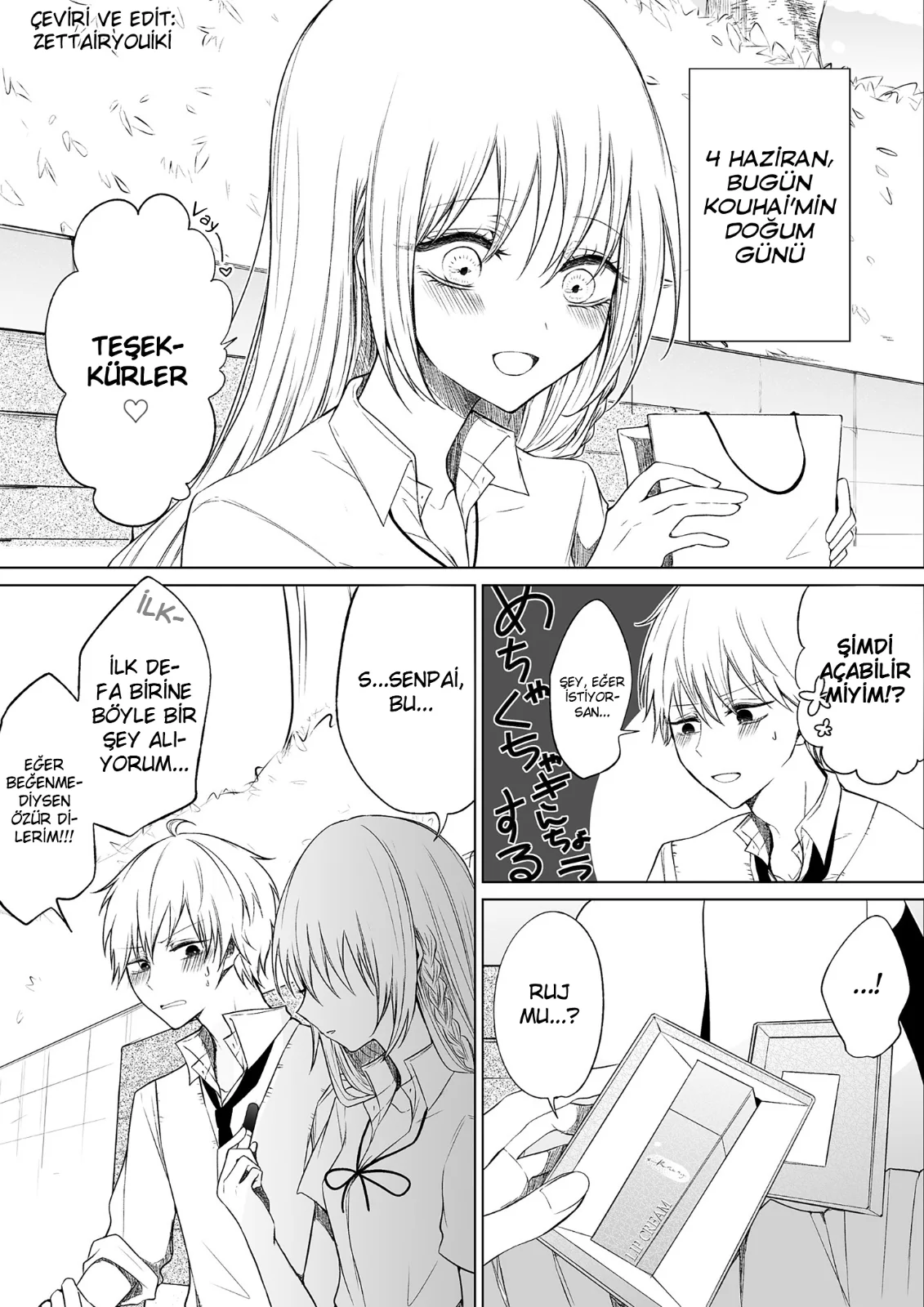 Ichizu de Bitch na Kouhai - Bölüm 40 - Sayfa 1