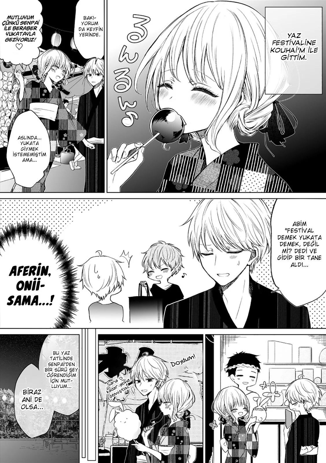 Ichizu de Bitch na Kouhai - Bölüm 47 - Sayfa 1