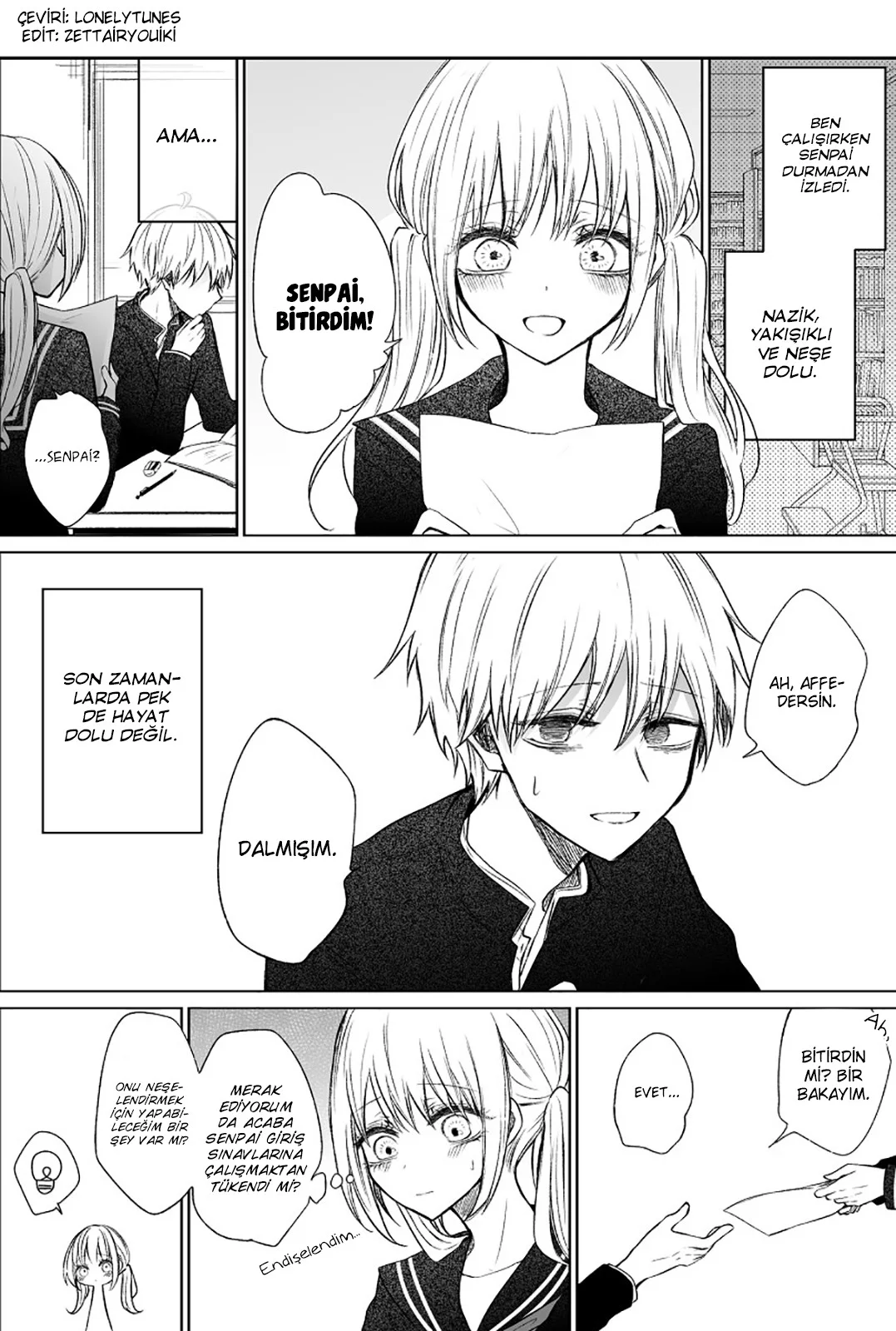 Ichizu de Bitch na Kouhai - Bölüm 51 - Sayfa 1