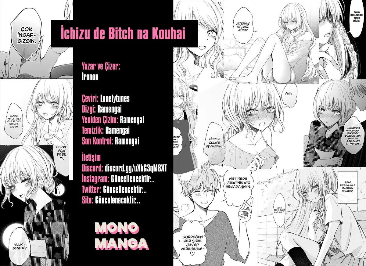 Ichizu de Bitch na Kouhai - Bölüm 55.5 - Sayfa 1