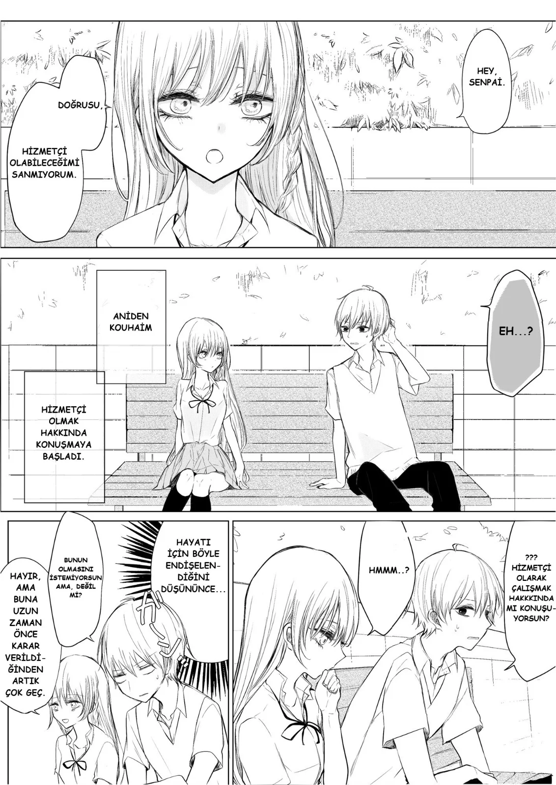 Ichizu de Bitch na Kouhai - Bölüm 6 - Sayfa 1