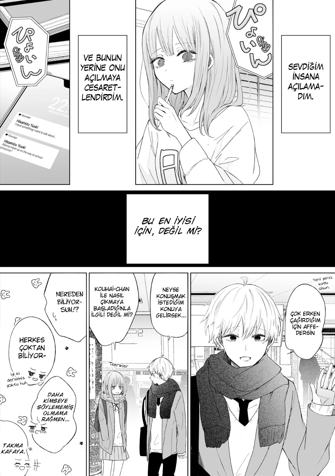 Ichizu de Bitch na Kouhai - Bölüm 68 - Sayfa 2