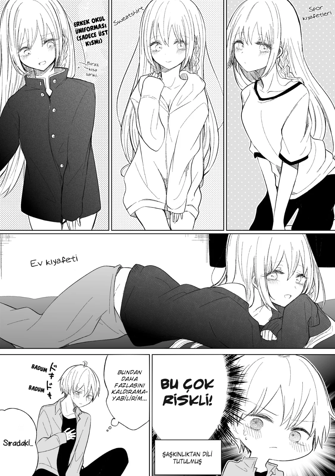 Ichizu de Bitch na Kouhai - Bölüm 73.5 - Sayfa 2