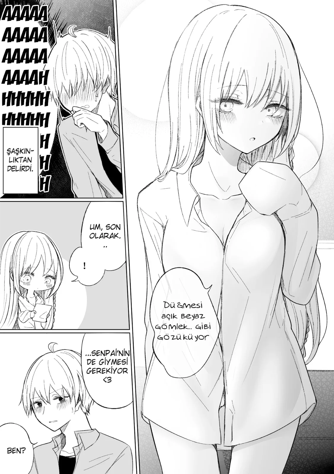 Ichizu de Bitch na Kouhai - Bölüm 73.5 - Sayfa 3