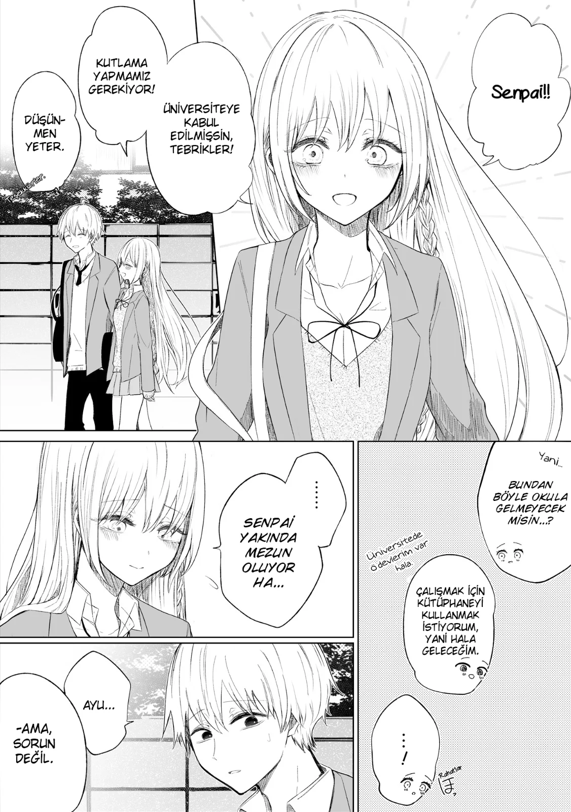 Ichizu de Bitch na Kouhai - Bölüm 75 - Sayfa 1