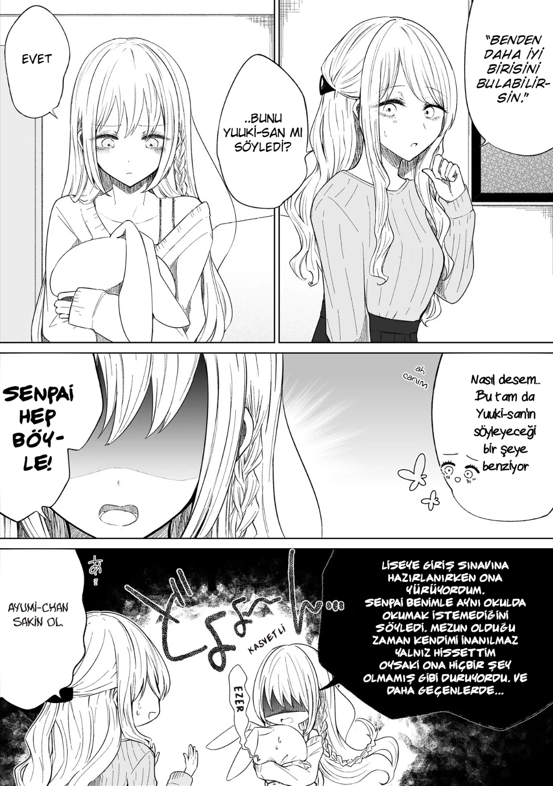 Ichizu de Bitch na Kouhai - Bölüm 76 - Sayfa 1